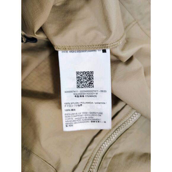Arc’teryx Incendo Airshell Hoody Jacket Men’s Small Beige Ultralight Packable - Picture 8 of 11